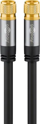 Obrázok produktu pre Wentronic 70661, 1 m, F, F, Čierna