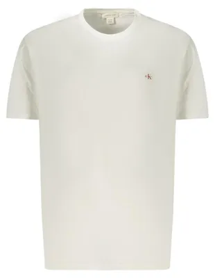 Zdjęcie produktu dla Calvin Klein LV04RC272GYAF, Koszulka, Dorosły, Męski, Biały, Wycięcie pod szyją, Krótki rękaw