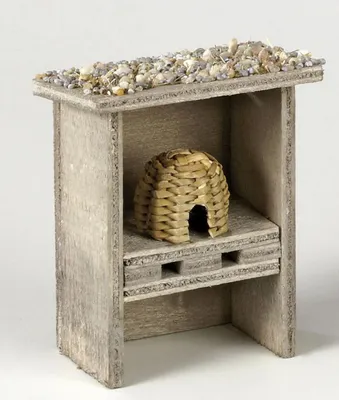 Produktbild von Bienenstock einfach, für Puppenhaus, Hobby- und Modellbau