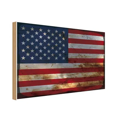 Zdjęcie produktu dla vianmo Drewniany znak 30x40 cm Vereinigte Staaten States