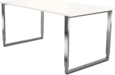 Produktbild von Kerkmann Schreibtisch 4513 AVETO höhenverstellbar 160 x 80 x 68-82 cm  Weiß