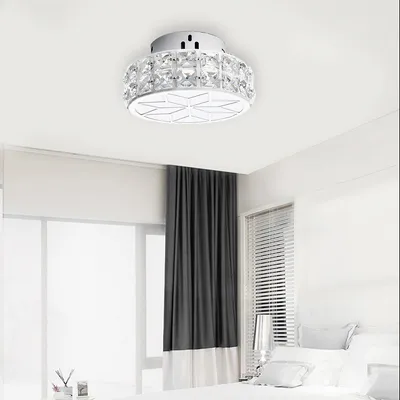 Productafbeelding van 9W, 17 cm, Moderne LED-plafondlamp, oppervlaktemontage, geschikt voor hal of gang, verlichting, wit