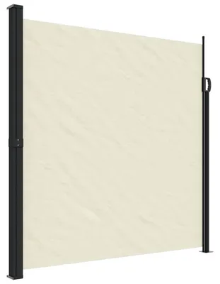 Obrázek produktu pro vidaXL Boční výsuvná markýza krémová 200x600 cm