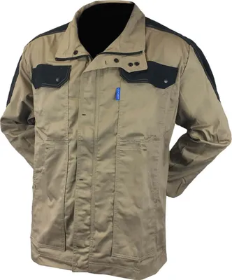 Produktbild von CEPOVETT Kargo pro leichte Arbeitsjacke - beige und schwarz - Größe 6