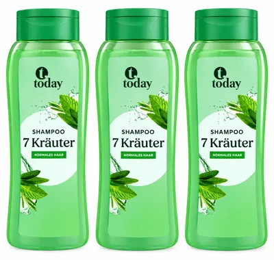Produktbild von Today 7 Kräuter Shampoo – 500 ml ( 3 Pack)