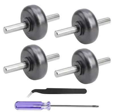 4 Ersatzräder für Dyson V6–V11 Bürsten mit weicher Walze