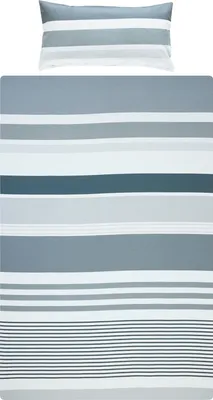 Produktbild von REDBEST Bettwäsche anthrazit 1x 135x200 cm + 1x 40x80 cm