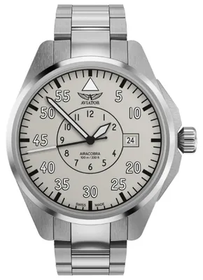 Zdjęcie produktu dla Zegarek Aviator V.3.39.0.342.5 srebrny
