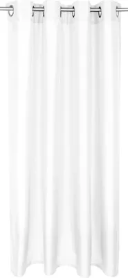 Immagine prodotto di Tenda Alessia opaca con occhielli (4cm), dimensioni: 140x245cm, colore: bianco