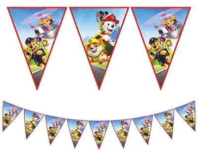 Image de Kit de fanions Paw Patrol Rescue Heroes