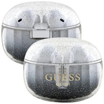 Produktbild von Guess Glitter Gradient - TWS Bluetooth headphones + charging case (black)