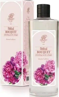 Produktbild von Rebul Eau De Cologne 270ml BOUQUET Splash Lotion Glasflasche