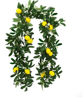 Obrázek produktu pro Umělá girlanda s citrony, 2 kusy