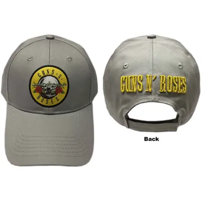 Produktbild von Guns N' Roses Circle Logo Deckel Grey UNI
