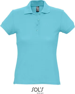 Produktbild von SOLs 11338 | Damen Poloshirt Passion - Farbe: Atoll Blue - Größe: M
