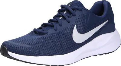 A single Nike Revolution 7 men's sports shoe is shown against a white background.