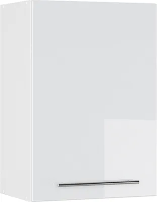 Produktbild von Vicco nástenná skrinka Fame-Line, 50 cm, biela vysoký lesk/biela
