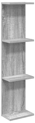 Zdjęcie produktu dla Półka ścienna vidaXL, kolor Sonoma, 25 x 15 x 100 cm, płyta wiórowa