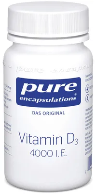 Produktbild von Pure Encapsulations Vitamin D3 4000 I.E. Kapseln, 30 St. Kapseln