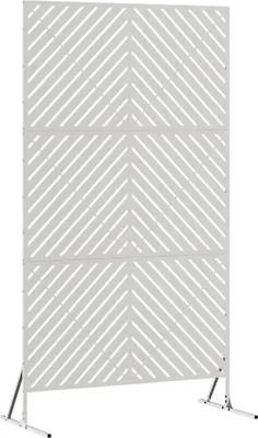 Zdjęcie produktu dla Maison Exclusive – osłona przeciwsłoneczna szara 100 x 50 x 180 cm stal
