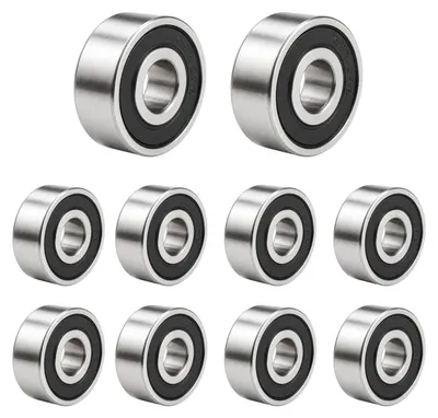 10x Rillenkugellager 623-2RS, 3x10x4 mm, doppelt abgedichtet
