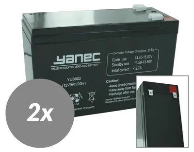 Produktbild von Yanec UPS-Ersatzbatteriesatz RBC161 (ohne Kabel)