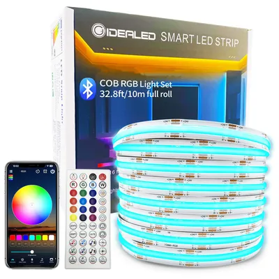 Zdjęcie produktu dla Listwa LED RGB COB, 24V - 10 metrów - Ściemnialna listwa LED COB