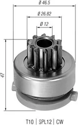 Zdjęcie produktu dla Bendix Rozrusznika Ford