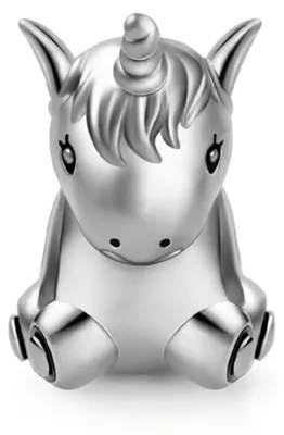 Produktbild von Gnoce Charm Einhorn FSC102 Silber
