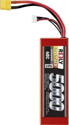 Obrázok produktu pre Reely Modellbau-Akkupack LiPo 11.1 V 5000 mAh Zellen-Zahl 3 40 C Hardcase
