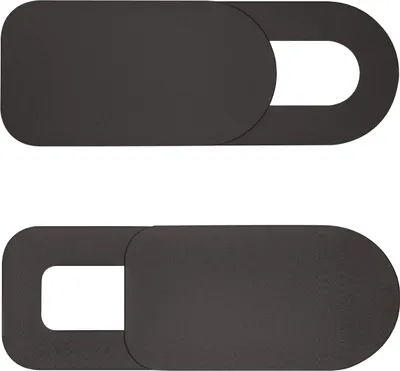 InLine® Webcam Slider Abdeckung, schwarz, 2er Pack