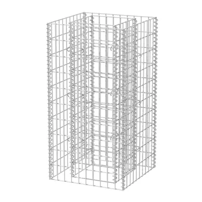 Produktbild von vidaXL Gabionen-Hochbeet Stahl 50×50×100 cm