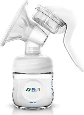 Zdjęcie produktu dla Philips AVENT Laktator ręczny z butelką, 125 ml, Ręczny, Przezroczysty
