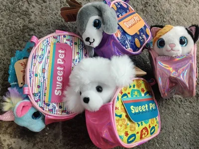 Image de Sac À Dos Avec Motifs Variés : Chien, Licorne, Chat