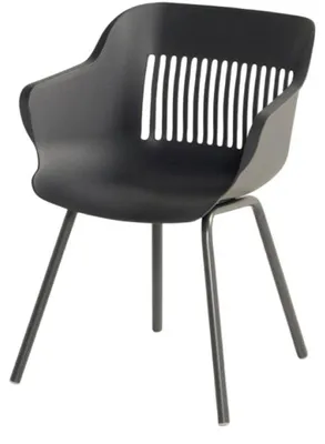 Produktbild von Hartman Gartenstuhl Jill Rondo Xerix/schwarz 78 cm
