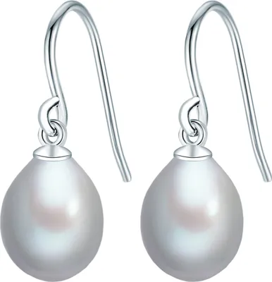 Produktbild von Valero Pearls Perlen-Ohrhänger Sterling Silber Süßwasser-Zuchtperle 60020068