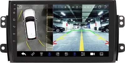 Obrázok produktu pre Autorádio s Bluetooth a CarPlay pre Suzuki SX4 (2006–2013) – Kompatibilné s Apple a Android – Stereo systém – Navigačný systém