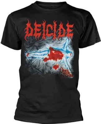 Image de Deicide - "Once Upon The Cross" T-Shirt für Herren/Damen Uni PH290 (S) (Schwarz)