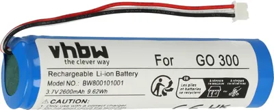 Produktbild von vhbw Akku Ersatz für VF5 für GPS Navigation Navi (2600 mAh, 3,7 V, Li-Ion)