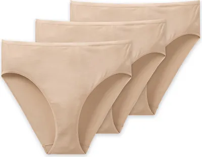 Produktbild von SCHIESSER Damen 3PACK Slip - nude - Größe 46