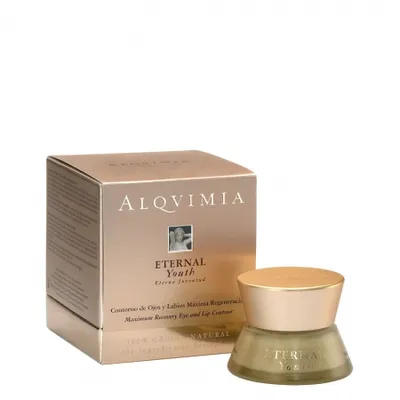 Produktbild von Anti-Aging-Creme für die Augen- und Lippenkonturen Eternal Youth Alqvimia (15 ml)