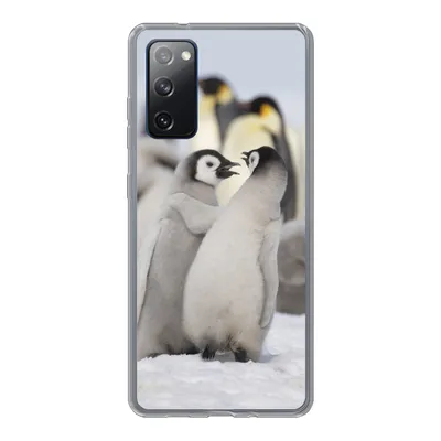 Produktbild von MuchoWow® Handyhülle Schutzhülle Hülle für Samsung Galaxy S20 FE Pinguine - Schnee - Tiere Silikon Softcase Handy Hülle - Abdeckung