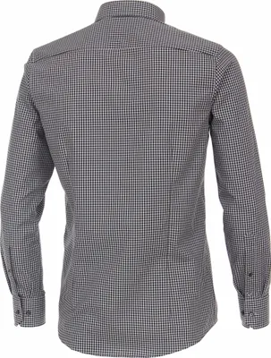 Produktbild von Venti - Modern Fit - Herren Hemd (123942400), Größe:44, Farbe:Anthrazit (750)