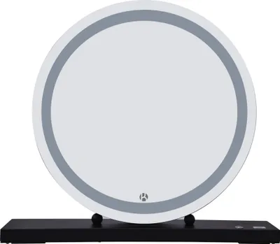 Produktbild von LED Schminkspiegel Glamory 100 Schwarz