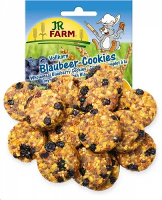 Produktbild von JR Farm Vollkorn Blaubeer-Cookies 80 g