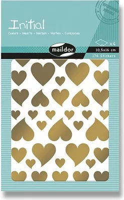 Zdjęcie produktu dla Naklejki Maildor Initial Serce