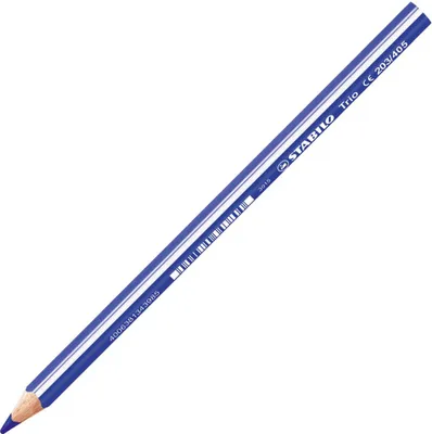Immagine prodotto di Matita colorata triangolare - STABILO Trio thick - Matita singola - blu oltremare