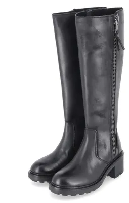 Produktbild von Bullboxer Damen Stiefel Schwarz Leder Größe: 40