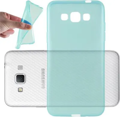 Produktbild von Cadorabo Hülle für Samsung Galaxy GRAND 3 Schutz Hülle in Blau Schutzhülle TPU Silikon Cover Etui Case