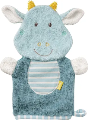 Produktbild von Waschhandschuh Drache – Waschlappen mit Tiermotiv